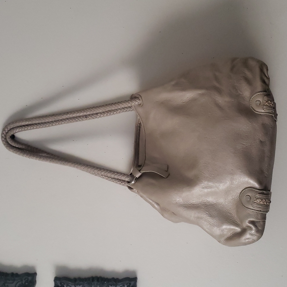 Eileen West Leather Shoulder Bag